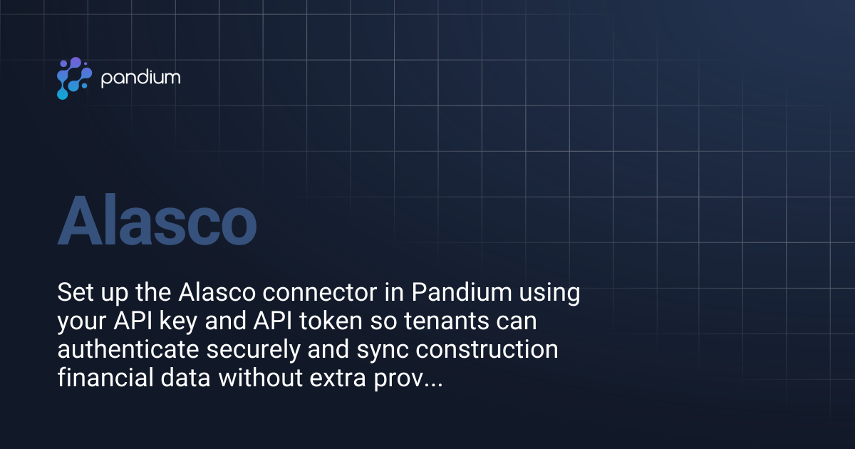 Alasco | Pandium Docs