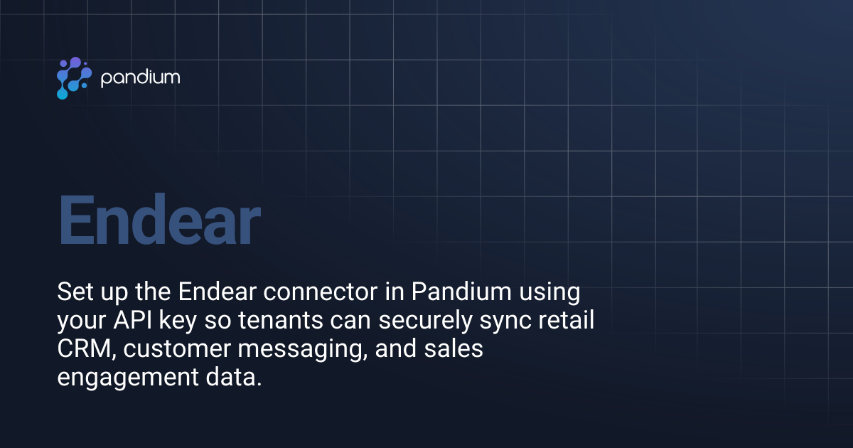 Endear | Pandium Docs