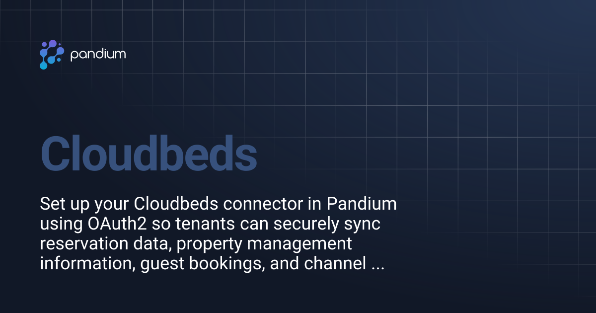 Cloudbeds | Pandium Docs