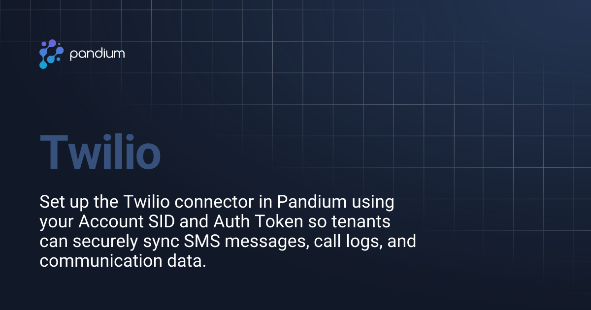 Twilio | Pandium Docs